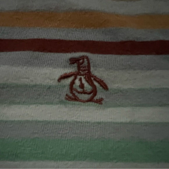 🔥PENGUIN BY MUNSINGWEAR POLO SHIRT 100% COTTON MULTICOLOR SIZE M (10-12) - Picture 8 of 15